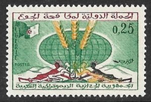 ALGERIA 1963 FAO Freedom From Hunger Issue Sc 304 MNH