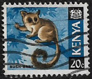 Kenya #23 Used Stamp - Senegal Bush Baby (g)