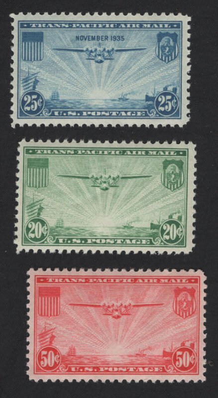 United States MINT Scott Number C20-C22  MNH  VF  #B2   - BARNEYS