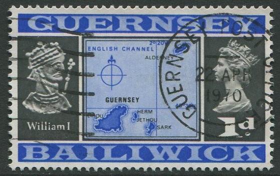 GUERNSEY 1969 - 1d USED