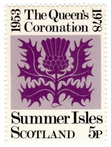 (I.B) Cinderella : Summer Isles - Coronation 5p (Thistle) 