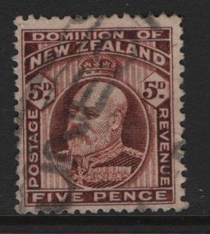 NEW ZEALAND 136 USED KING EDWARD ISSUE 1912