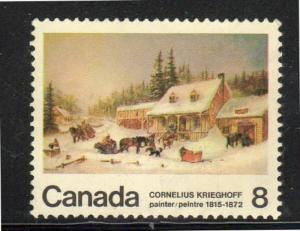 CANADA #610  1972 THE BLACKSMITH SHOP    MINT  VF NH  O.G