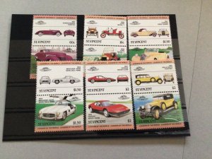St Vincent Cars  mint never hinged stamps Ref 64682