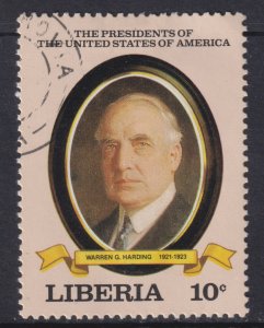 Liberia 926 American Presidents 1982