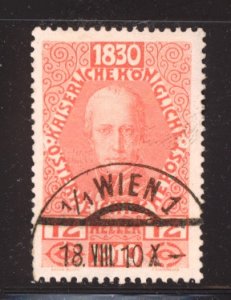 Austria 1910  Scott #134 used