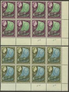 SWAZILAND Sc#111-114 1964 Swaziland Railway Lot of 10 Complete Sets MNH