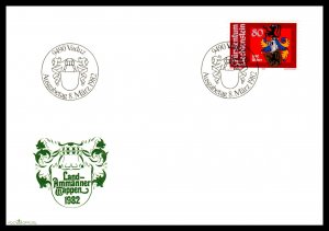 Liechtenstein 729-732 Set of Four U/A  FDCs VF