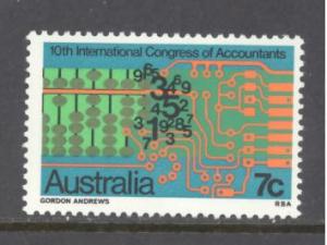 Australia Sc # 531 mint never hinged (BC)
