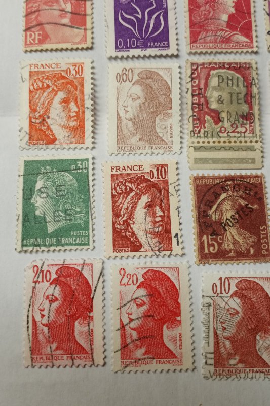 French & Colonies x45 Stamps + 4 Bonuses