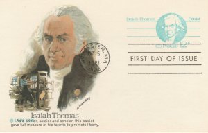 Scott# UX89 UPSS#S106 Fleetwood FDC US Postal Card.