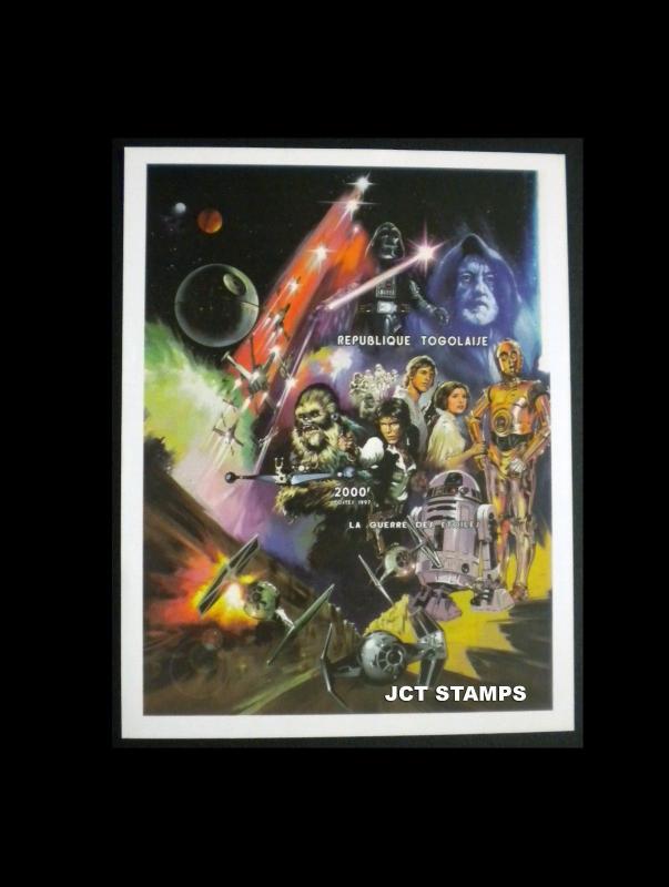 MALI. MNH. 1997 Star Wars Motion Picture Sheetlets, Cplt Set.