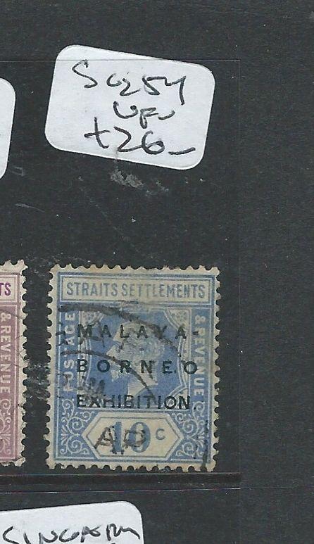 MALAYA STRAITS SETTLEMENTS (P0910B) MBE 1922  10C  SG 254  VFU