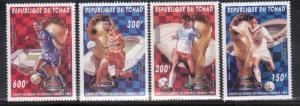 Chad 675-76B World Cup Soccer Mint NH