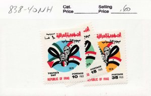 IRAQ  838-40   MNH