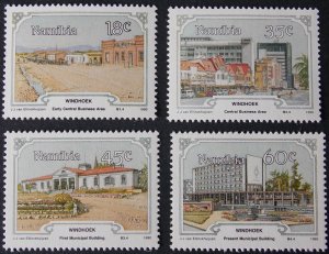 Namibia MNH 666-9 Windhoek Architecture 1990