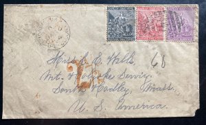 1884 Cape Of Good Hope Cover To South Harley MA USA