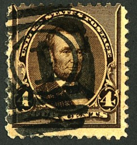 U.S. #222 USED