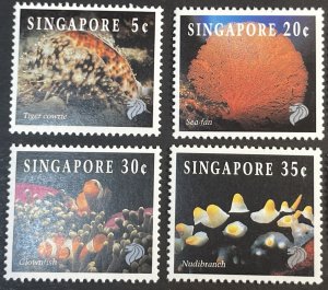 SINGAPORE # 674-684A-MINT NEVER/HINGED---COMPLETE SET---1994
