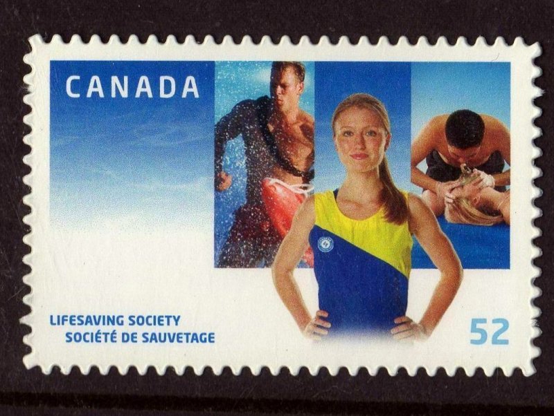 Canada 2008 -LIFESAVIBG SOCIETY CENTENNIAL MNH single Die Cut  # 2282i