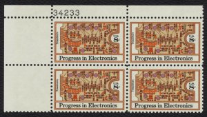 #1501 8c Transistors, Plate Block [34233 UL] Mint **ANY 5=FREE SHIPPING**