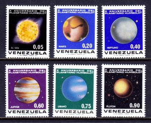 Venezuela - Scott #1016//1025 - MNH - A few glazed specks on gum - SCV $4.80