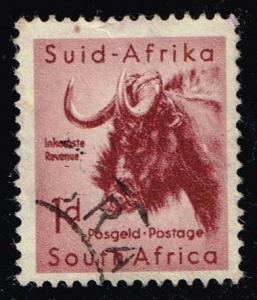 South Africa #201 Gnu; Used (0.25)