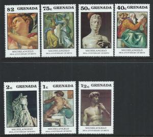 GRENADA SC# 676-82 VF OG 1975