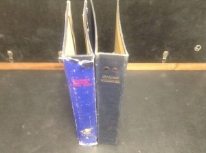 Minkus Stamp Album Binders, 2 Inch, Lot of Two, Italy Colonies, Columbia