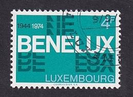 Luxembourg   #553   cancelled    1974  benelux