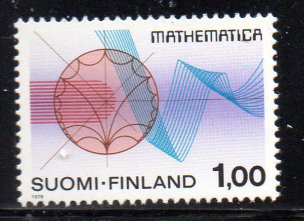 Finland Sc 612 1978 Math Congress stamp NH