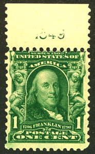 U.S. #300 MINT OG NH