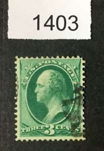 MOMEN: US STAMPS #147 USED  LOT #1403