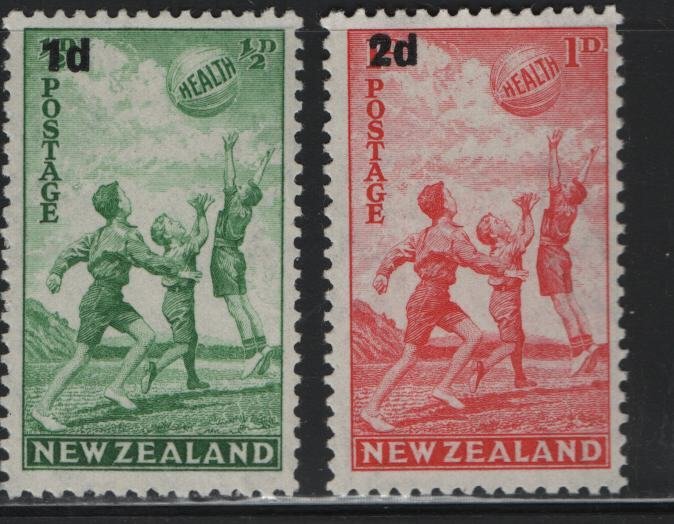 NEW ZEALAND, B14-B15 MINT HINGED