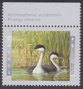 Canada - #1632 Birds Of Canada, Western Grebe - MNH