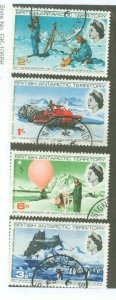 British Antarctic Territory #20-23  Single (Complete Set)