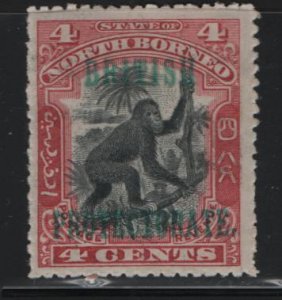 NORTH BORNEO  108  MINT HINGED,  REMNANTS