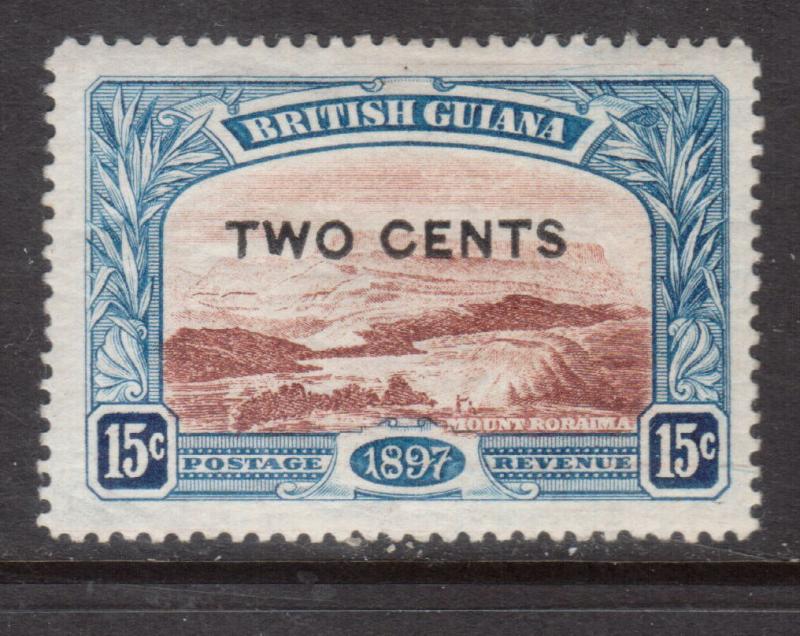 British Guiana #159a Fine - Very Fine Mint Original Gum Hinged