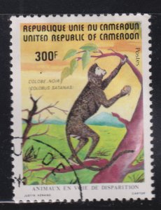 Cameroun 718 Black Colobus 1982