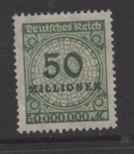 Germany  Scott # 289  unused   single