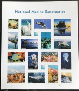 US #5713q MNH Imperf NDC Sheet of 16 National Marine Sanctuaries (.60) L45