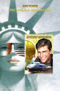 Madagascar 1999 American Actor Tom Cruise s/s Perforated mnh.vf