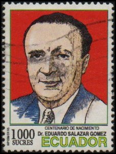 Ecuador 1409 - Used - 1000s Dr. E. S. Gomez (1996) (cv $1.25)