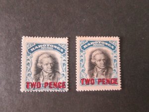 Cook Islands 1931 Sc 78-79 set MH