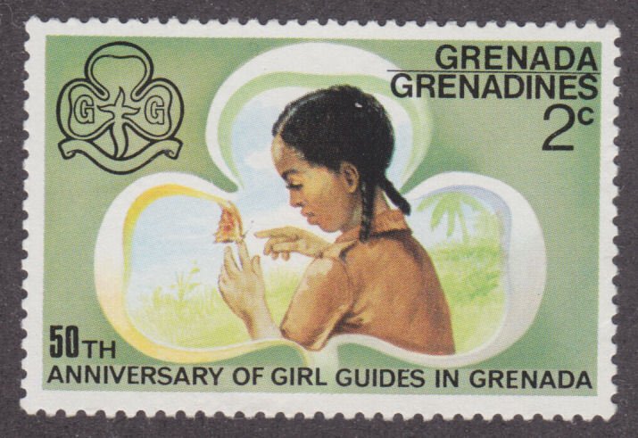 Grenada Grenadines 163 Girl Scouts 1976