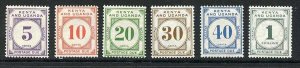 KUT SGD1/D6 1928 Post Due Set M/Mint Cat 100 pounds