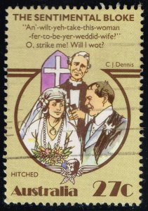 Australia #881d Hitched; Used