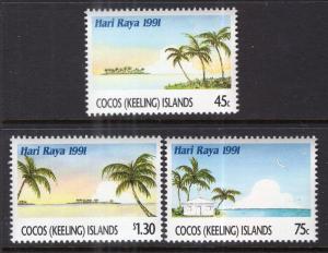 Cocos Keeling Islands 241-243 MNH VF