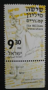 A) 2012, ISRAEL, JUSTICE, SIX MILLION ATTORNEYS, POINTING FINGER, FROM MIRON SIM 