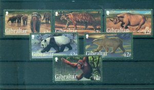 Gibralter - Sc# 12844-9. 2011 Endangered Animals. MNH $10.00.